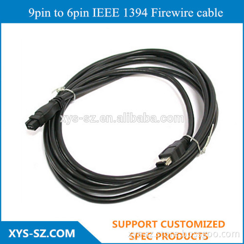 9pin to 6pin IEEE 1394 Firewire cable
